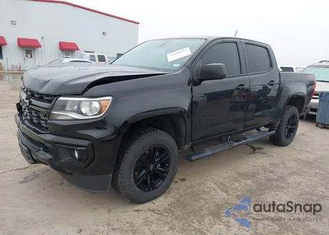 2021 Chevrolet Colorado 2Wd Short Box Z71 from USA, damaged, VIN 1GCGSDEN7M1111133